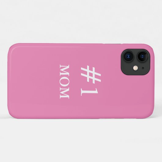 Meisje Roze #1 Mam Case-Mate iPhone Case (Achterkant (horizontaal))