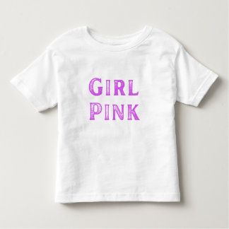 Meisje Roze en Roze Dra Gon - Comic Style Dragon Kinder Shirts