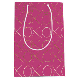  Meisje Roze Goud Glam XOXO Medium Cadeauzakje