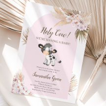 Meisje Roze Heilige Koe Baby Borrel