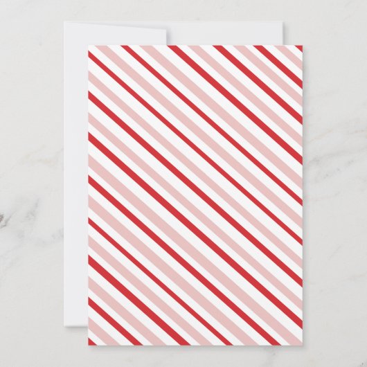 Meisje Roze Kerst Beste Tijd van het Jaar Verjaard Kaart (Achterkant)