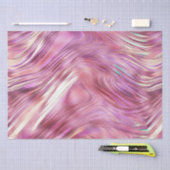 Meisje Roze Parel Roos Gouden Glam Tissuepapier (Craft)