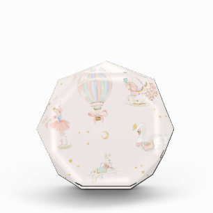 Meisje Roze Prinses Ballerina Sprookjes Slaapkamer Fotoblokken