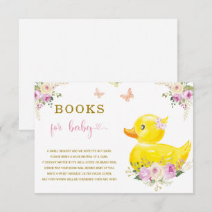 Meisje Rubber Eend Boeken voor Baby kaarten