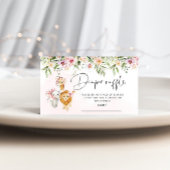 Meisje Safari Dierene in de dop Informatiekaartje