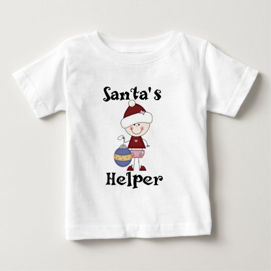 Meisje Santa's Helper T-shirts en geschenken (Voorkant)