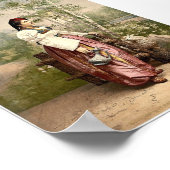 Meisje Sarajevo, Bosnië, Oostenrijks-Hongaarse kla Poster (Hoek)