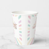 Meisje Schattige Pastel Carnaval Circus Kinderen V Papieren Bekers (Rechts)