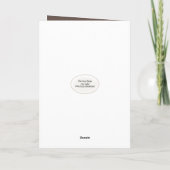 Meisje schilderij strepen op een Zebra verjaardag Kaart (Achterkant)