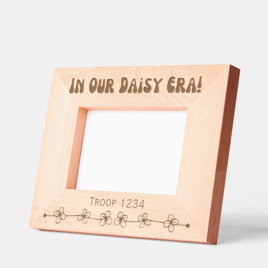 Meisje scouting in onze Daisy tijdperk Gegraveerde Lijstjes (Links)