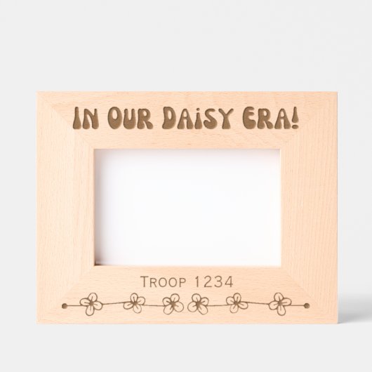 Meisje scouting in onze Daisy tijdperk Gegraveerde Lijstjes (Voorkant)