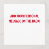 Meisje Scouting met jou is zo'n cadeau platte kar Programmakaart (Achterkant)