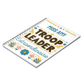 Meisje Scouting Troop Leader Buitengewoon Journaal Notitieboek (Linkerzijde)