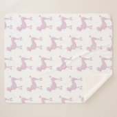  meisje  sherpa deken (Voorkant (horizontaal))