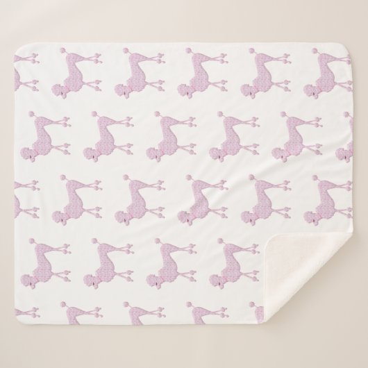  meisje  sherpa deken (Voorkant (horizontaal))