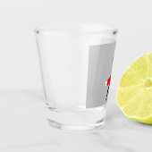 meisje shot glas (Links)