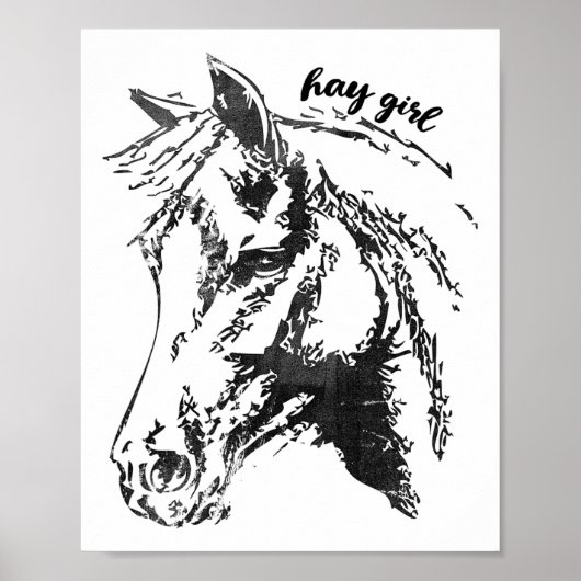meisje. Show springen Western Ridin Poster (Voorkant)