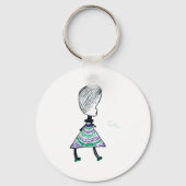 Meisje Sleutelhanger (Voorkant)
