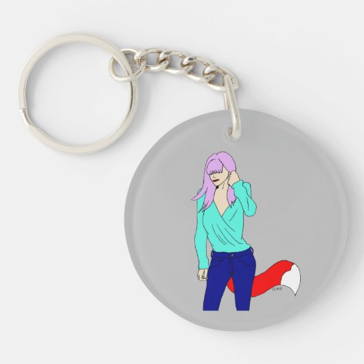 meisje sleutelhanger (Voorkant)