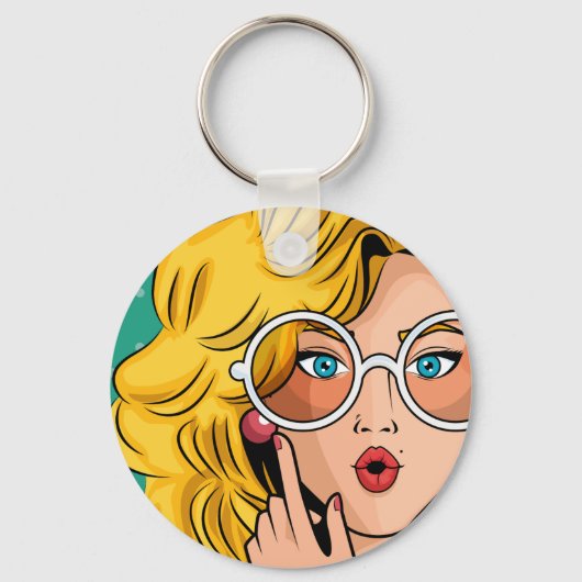 Meisje Sleutelhanger (Voorkant)