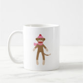 meisje sock aap koffiemok (Links)