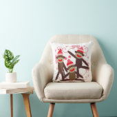 Meisje sok apen kussen (Stoel)