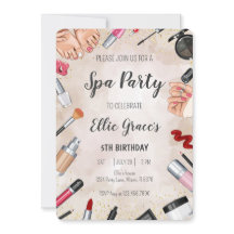 Meisje Spa make-up verjaardagsfeestje