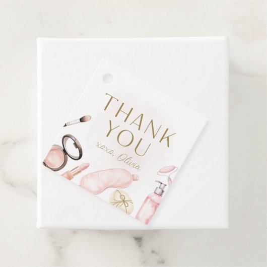 Meisje Spa Party Dank u Label (In situ)