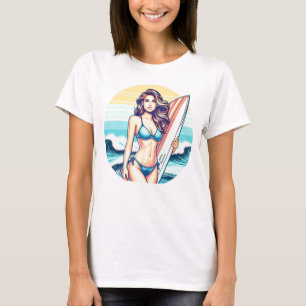 Meisje Sport & Surfen T-shirt