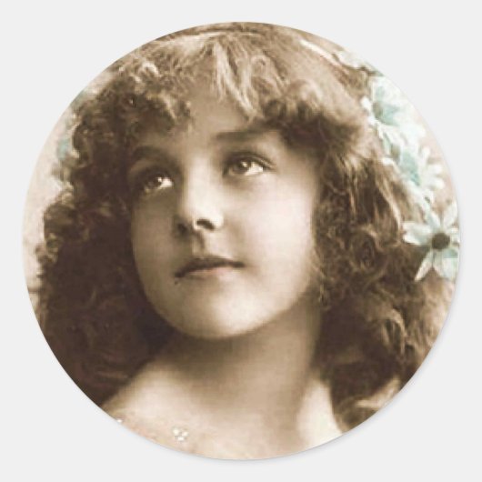  Meisje Sticker (Voorkant)