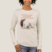 Meisje Stille T-shirt (Voorkant)