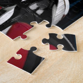 meisje stilletos , martini cocktailparty legpuzzel (Zijkant)