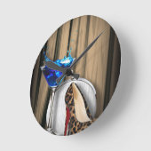 meisje stilletos , martini cocktailparty ronde klok (Hoek)