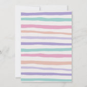 Meisje Stomp Chomp & Roar Dinosaurus Verjaardag Kaart (Achterkant)