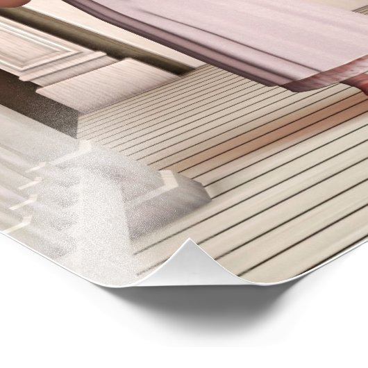  Meisje - Sweet Retro Victoriaans Stijl Kunst Foto Afdruk (Hoek)