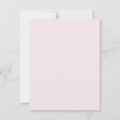 Meisje Sweet Safari Baby shower dank u kaarten (Achterkant)