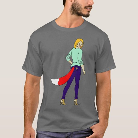 meisje t-shirt (Voorkant)