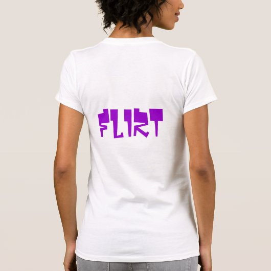 meisje t-shirt (Achterkant)