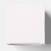 Meisje Teddybeer Dank je Baby shower Roze Bedankdoosjes (Bovenkant)