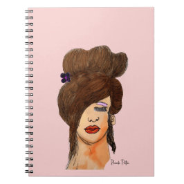 Meisje tekening notitieboek