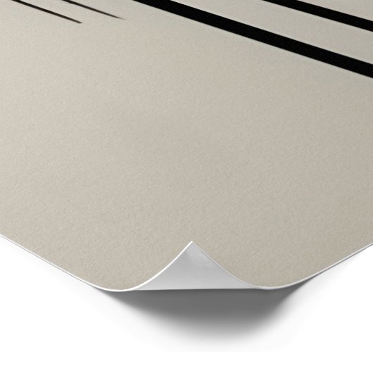 meisje tekening poster (Hoek)