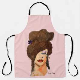 Meisje tekening schort