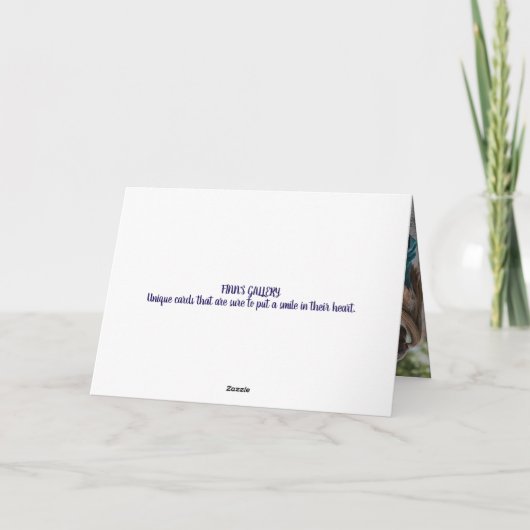 MEISJE TOT MEISJE AANMOEDIGING KAART (Achterkant)