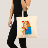 meisje tote bag (Voorkant (product))