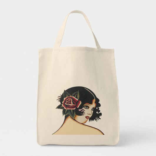 meisje tote bag (Voorkant)