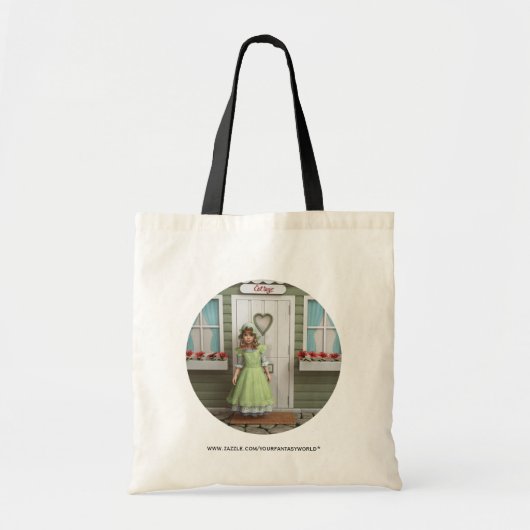  meisje tote bag (Voorkant)