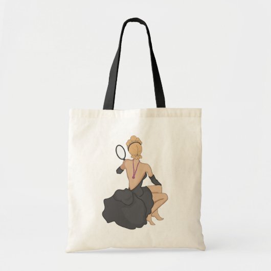 meisje tote bag (Voorkant)