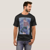 Meisje tussen vissen t-shirt (Voorkant volledig)