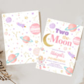 Meisje Twee op het Maanverjaardagsfeestje Kaart