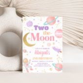 Meisje Twee op het Maanverjaardagsfeestje Kaart